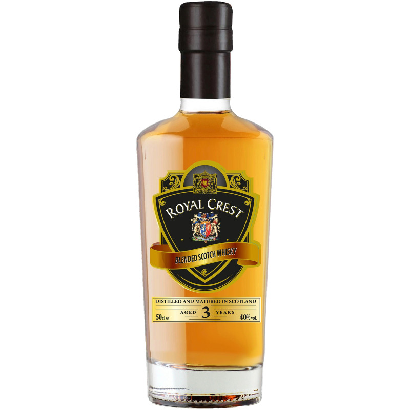 Изображение товара Виски Royal Crest купажированный 40% 500 мл из Италии