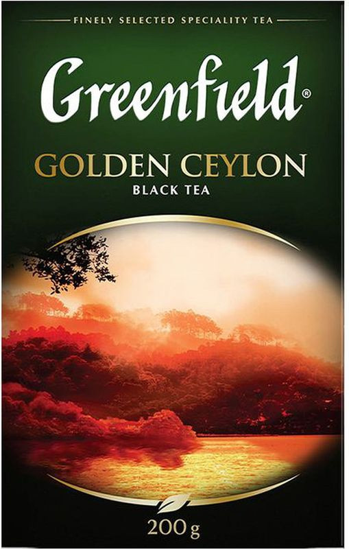 Изображение товара Чай Greenfield Golden Ceylon черный листовой 200г Россия