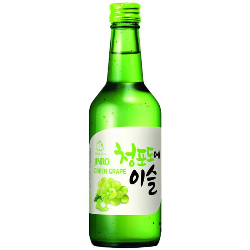 Изображение товара Соджу Jinro со вкусом зеленого винограда 13% 360мл