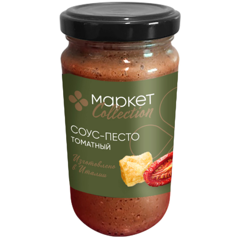 Изображение товара Томатный соус-песто Market Collection 190 мл для паст и блюд