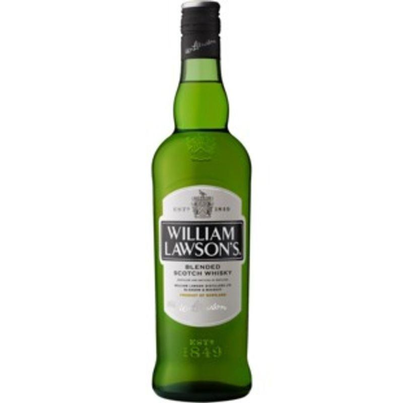 Изображение товара Виски William Lawsons 40% 0.5 л Россия купажированный ароматный напиток