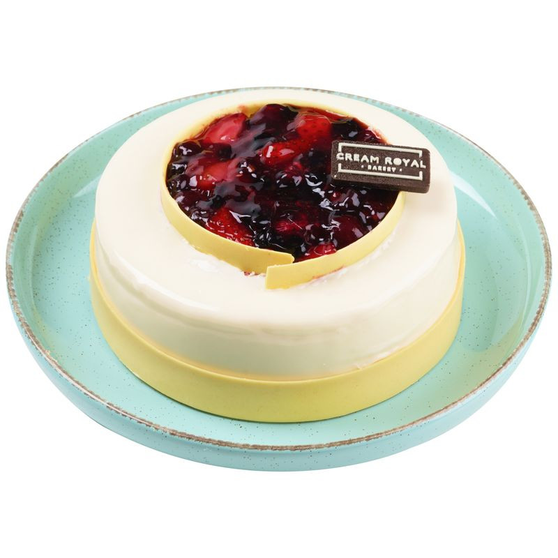 Изображение товара Торт Cream Royal Ягодный рай 430 г - свежие ягоды и сливочный крем