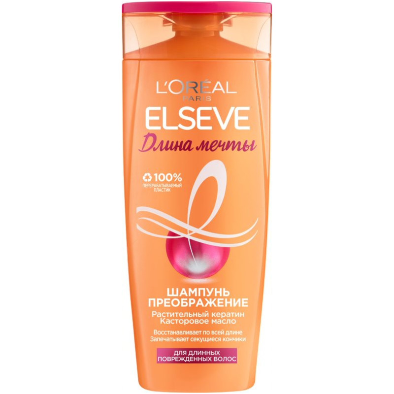 Изображение товара Шампунь L'Oreal Paris Elseve Длина мечты Преображение, 400мл