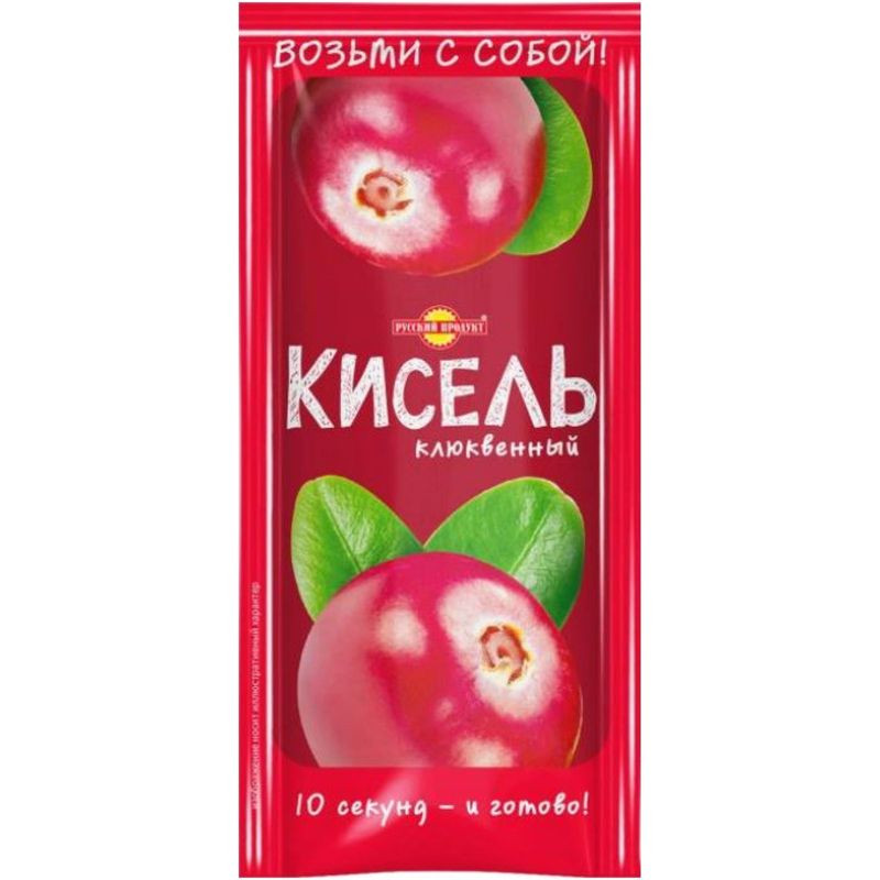 Изображение товара Кисель Русский Продукт клюквенный, 30г