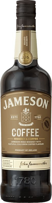 JAMESON COLD BREW 700ml 30% 3本 Напиток спиртной Jameson Coffee с виски 30%, 700мл - купить с
