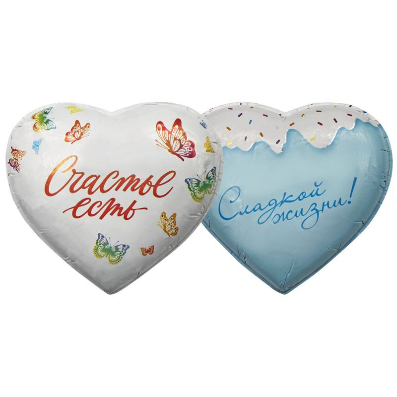 Изображение товара Фигура Золотое Правило Сердце из молочного шоколада 60 г вкусный подарок