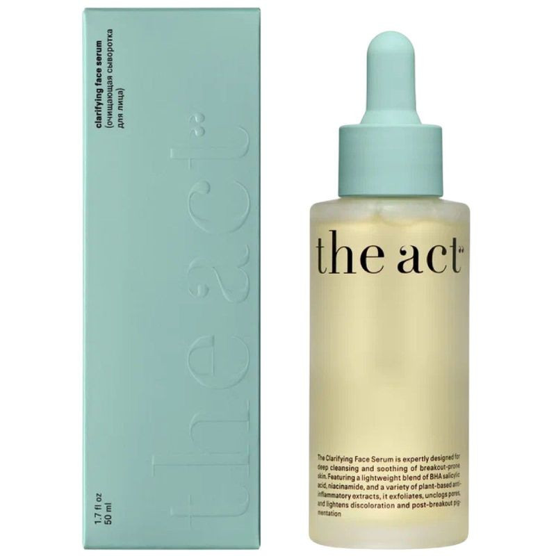 Изображение товара Очищающая сыворотка для лица The Act против проблемной кожи 50мл
