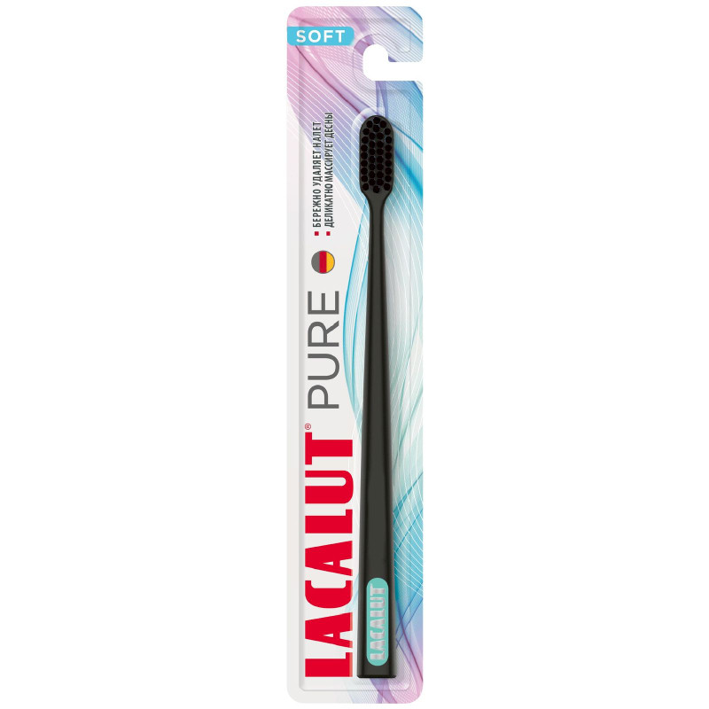 Изображение товара Зубная щетка Lacalut Pure мягкая для бережного ухода