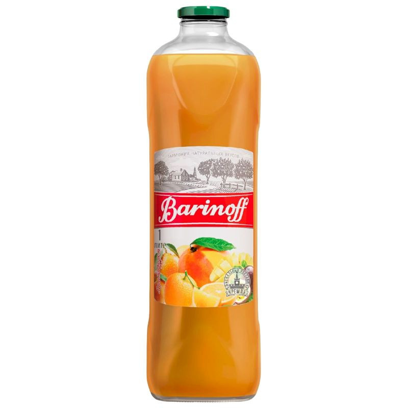Изображение товара Нектар Barinoff мультифруктовый с мякотью 1л натуральный напиток Россия