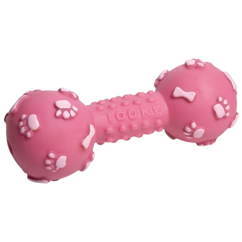 Изображение товара Игрушка для собак Triol Гантель с лапками и косточками 140 мм