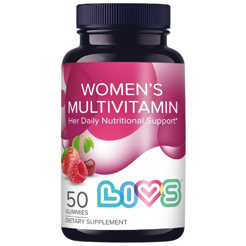 Изображение товара Мультивитамины Livs для женщин со вкусом фруктов и ягод, 50 шт