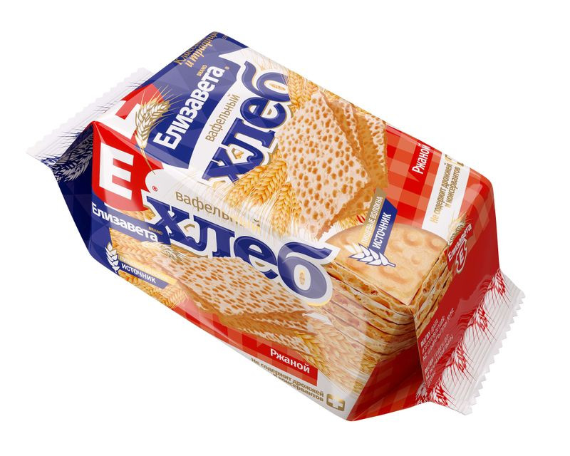 Изображение товара Хлебцы ржаные вафельные Елизавета 75г натуральный продукт