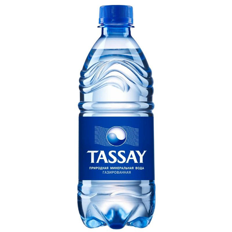 Изображение товара Минеральная природная газированная вода Tassay 0.5л казахстанское производство