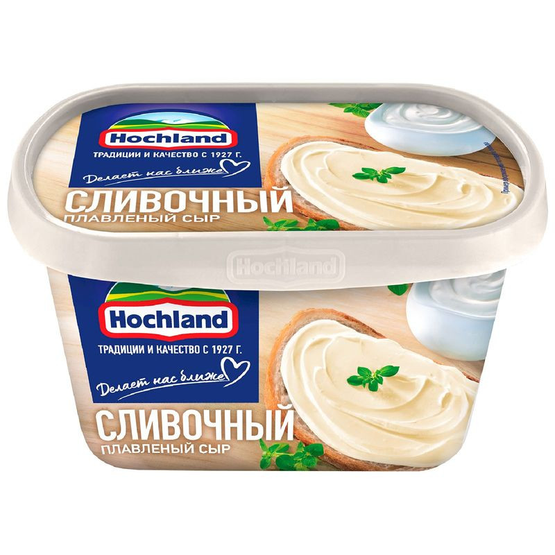 Изображение товара Плавленый сыр Hochland сливочный 55%, 400г