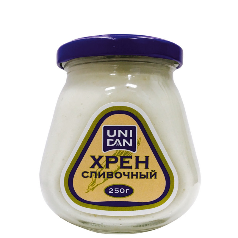 Изображение товара Хрен Uni Dan Сливочный, 250г