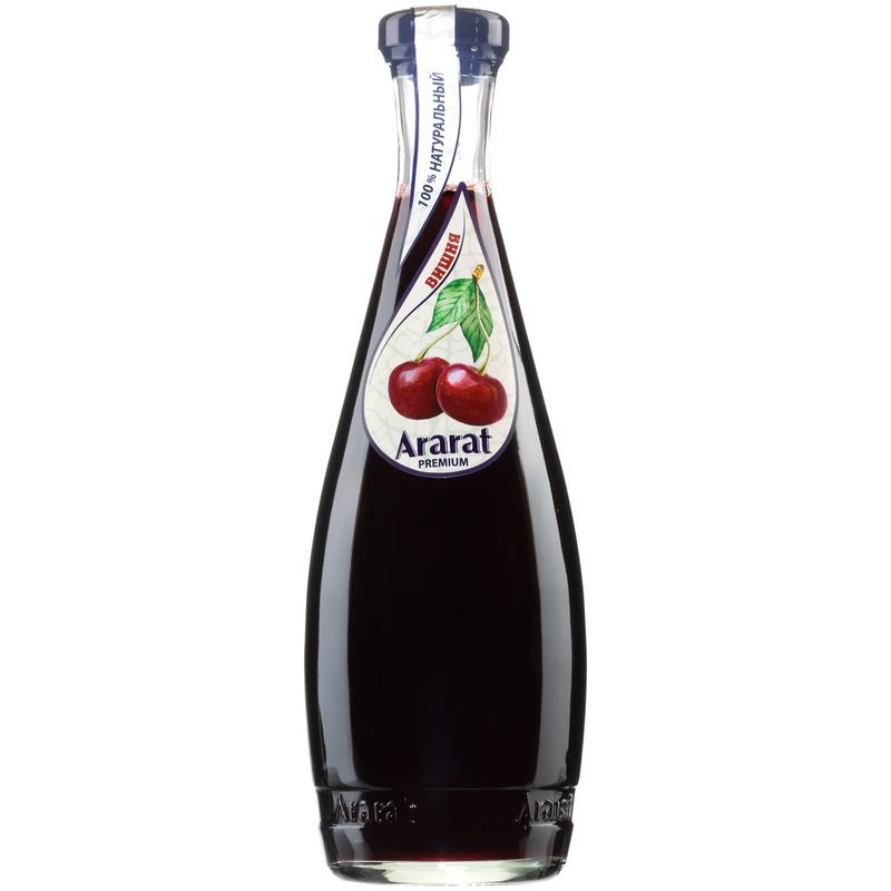 Изображение товара Нектар Ararat Premium вишнёвый 750 мл натуральный фруктовый напиток с органическим составом