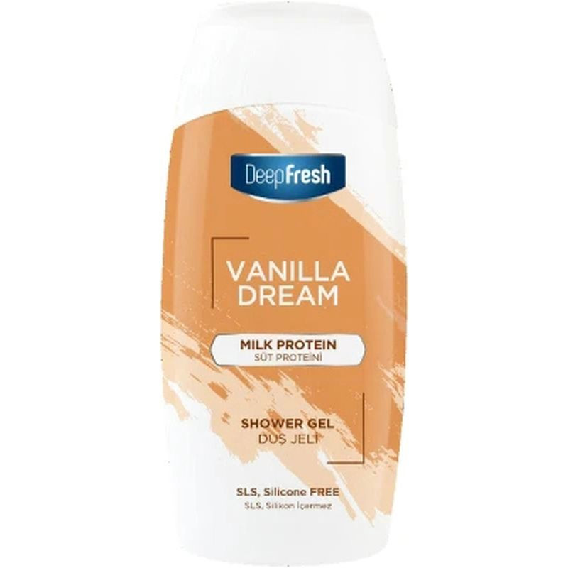 Изображение товара Гель для душа Deep Fresh ваниль 400мл мягкое очищение и приятный аромат