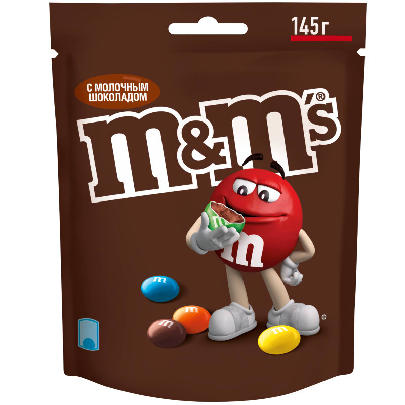 Изображение товара Конфеты M&M's драже c молочным шоколадом для компании, 145г