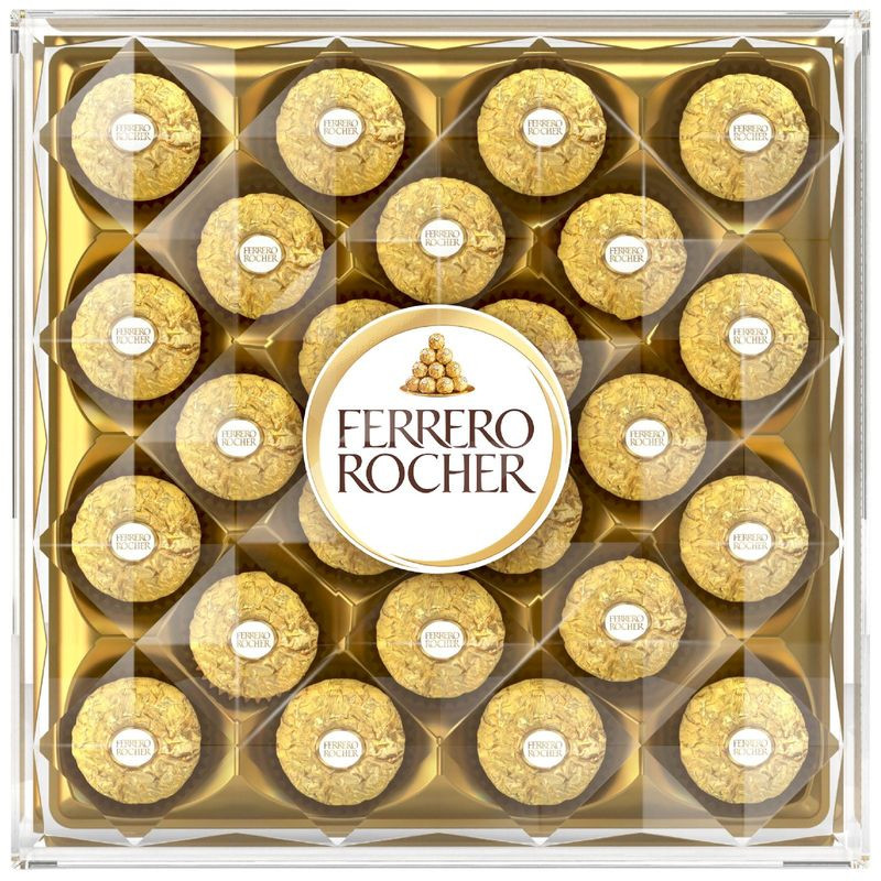 Изображение товара Конфеты Ferrero Rocher с молочным шоколадом и лесными орехами, 300 г
