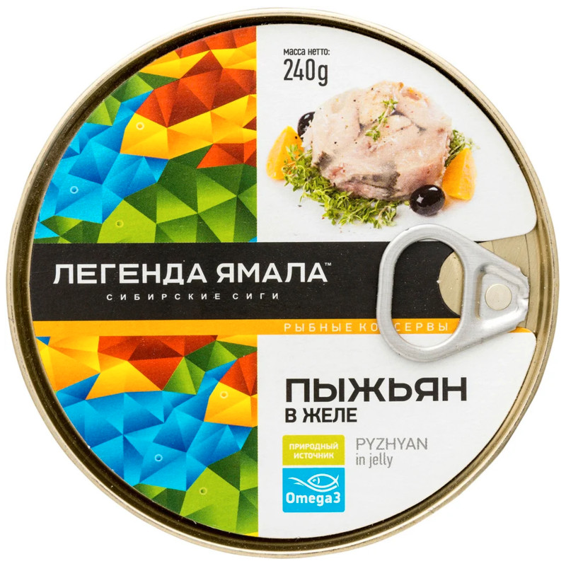 Изображение товара Пыжьян Легенды Ямала в желе кусок, 227г