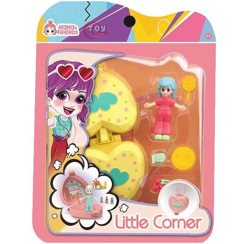 Изображение товара Мини-кукла в мини-комнате из безопасных материалов Детская игрушка