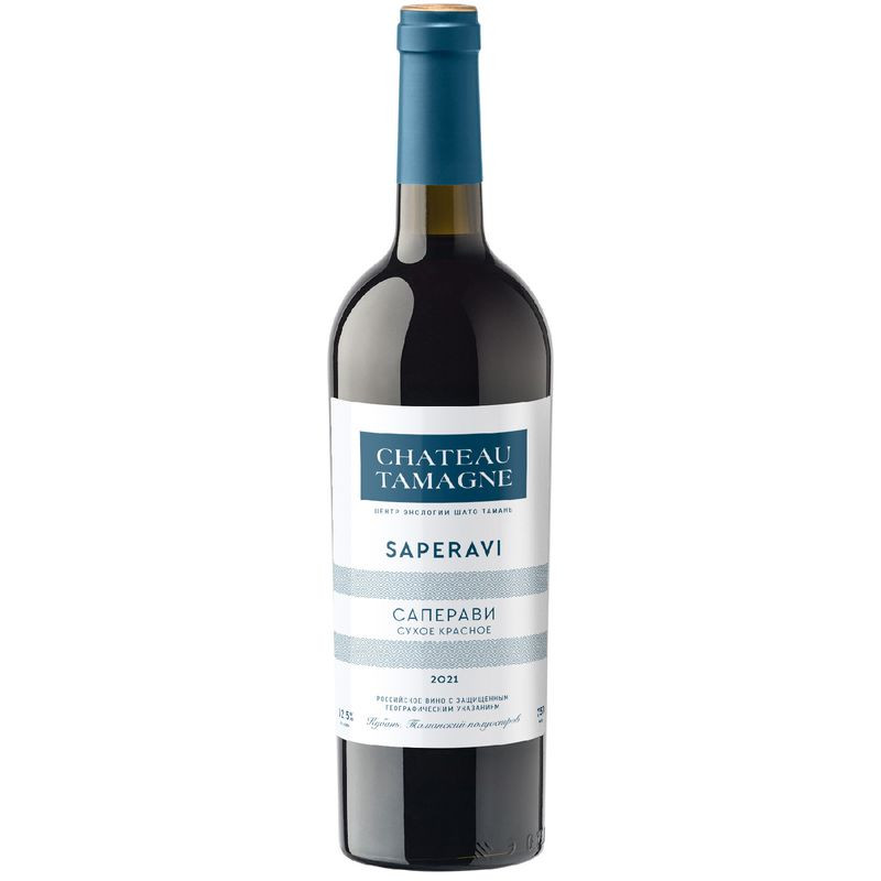 Изображение товара Chateau Tamagne Саперави красное сухое вино 750мл 12.5%