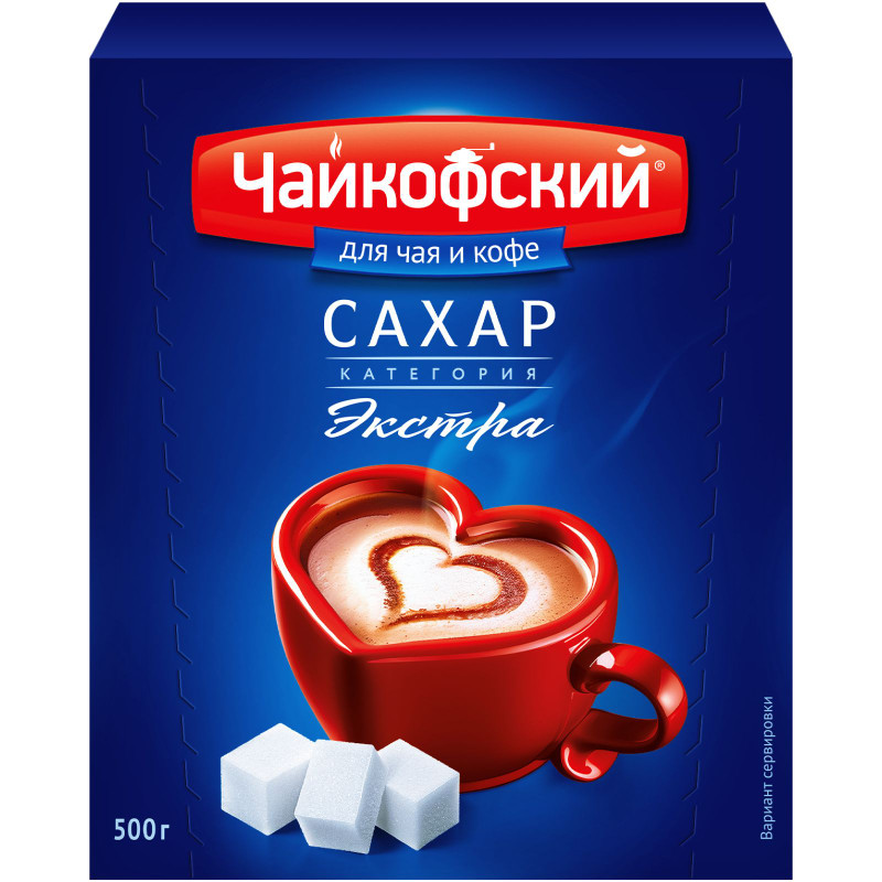 Изображение товара Сахар Чайкофский рафинад, 500г