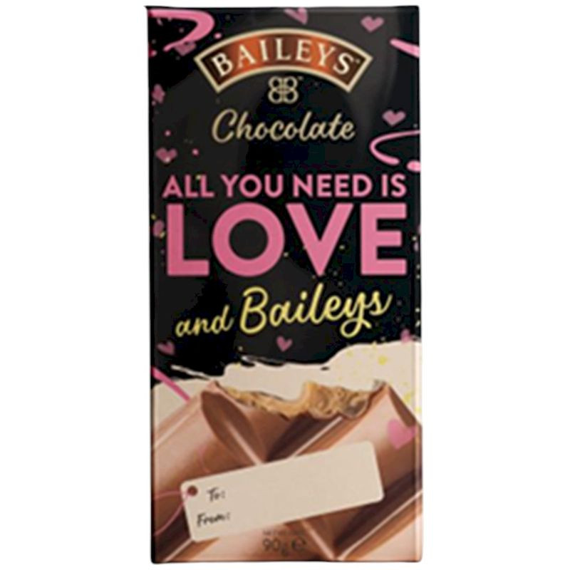 Изображение товара Молочный шоколад с начинкой Baileys Irish Cream 90г - качественный ирландский десерт