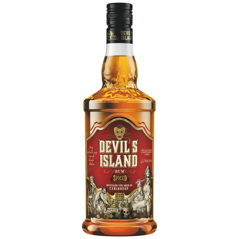 Изображение товара Ром Devils Айсленд Спайс 37.5% 700мл пряный выдержанный