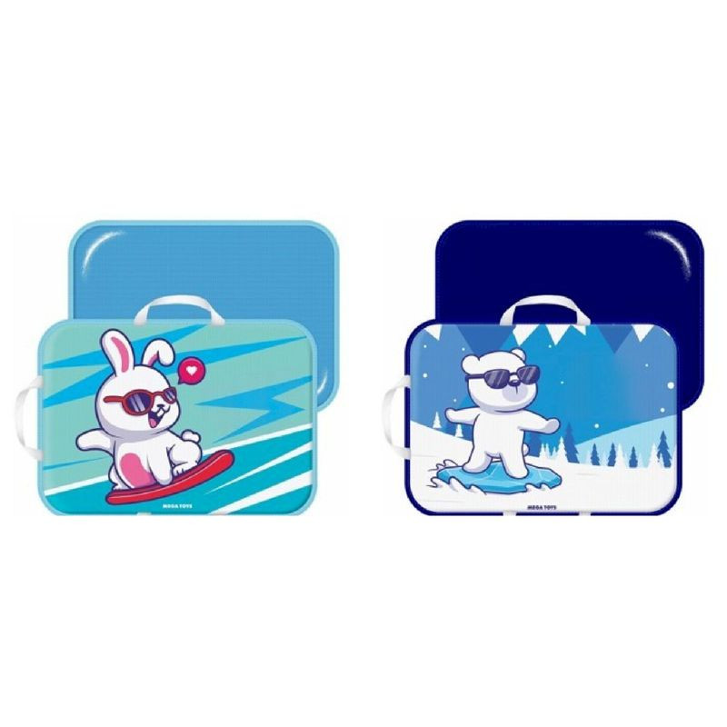 Изображение товара Сани-ледянка Мега Тойс прямоугольная для зимних развлечений