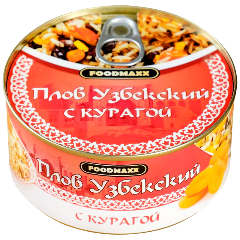 Изображение товара Плов FoodMaxx Узбекский с курагой, 325г