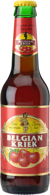 Изображение товара Напиток пивной Belgian Kriek светлый 3.5%, 330мл