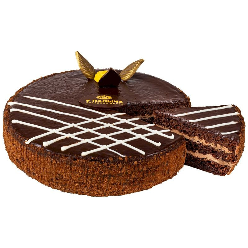 Изображение товара Торт У Палыча Прага оригинальная 900г классический бисквитный шоколадный