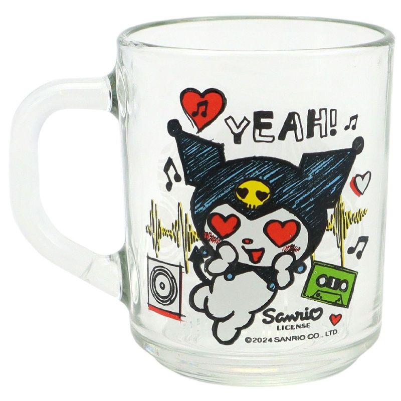 Изображение товара Кружка Куроми стеклянная 230мл в ассортименте