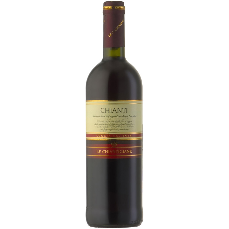 Изображение товара Вино Loggia del Sole Chianti красное сухое 12.5%, 1.5 л из Тосканы