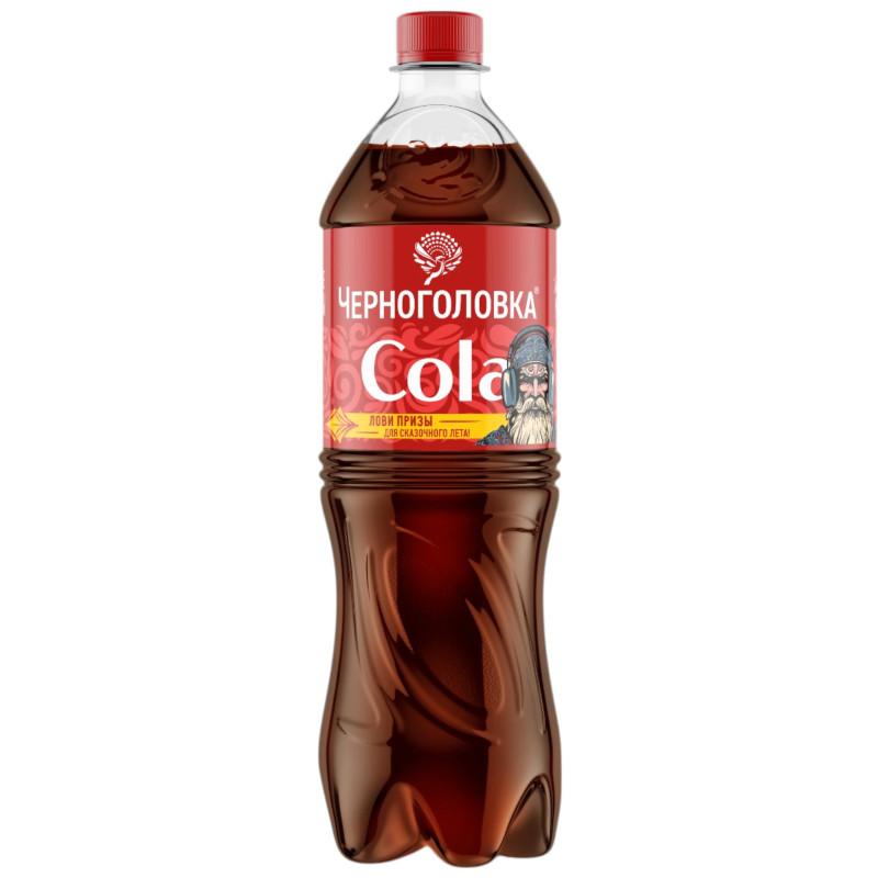 Изображение товара Напиток газированный Черноголовка Cola Original, 1л