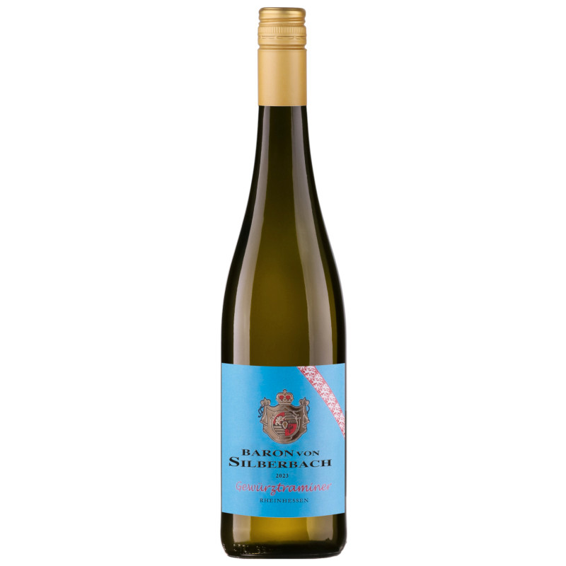 Изображение товара Вино Baron Von Silberbach Gewürztraminer белое полусладкое 10.5%, 750мл