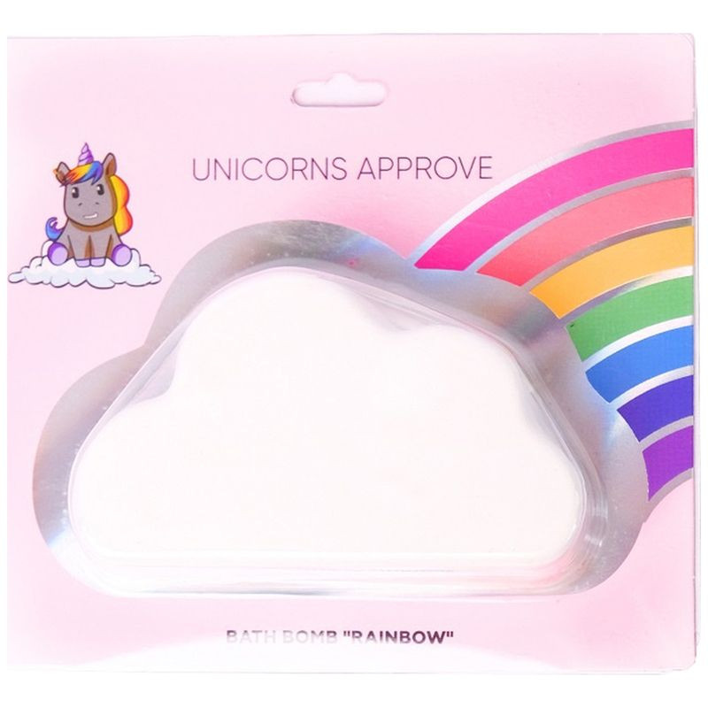 Изображение товара Бомба Unicorns Approve Радужное Облачко для ванны 140г для расслабления и восстановления