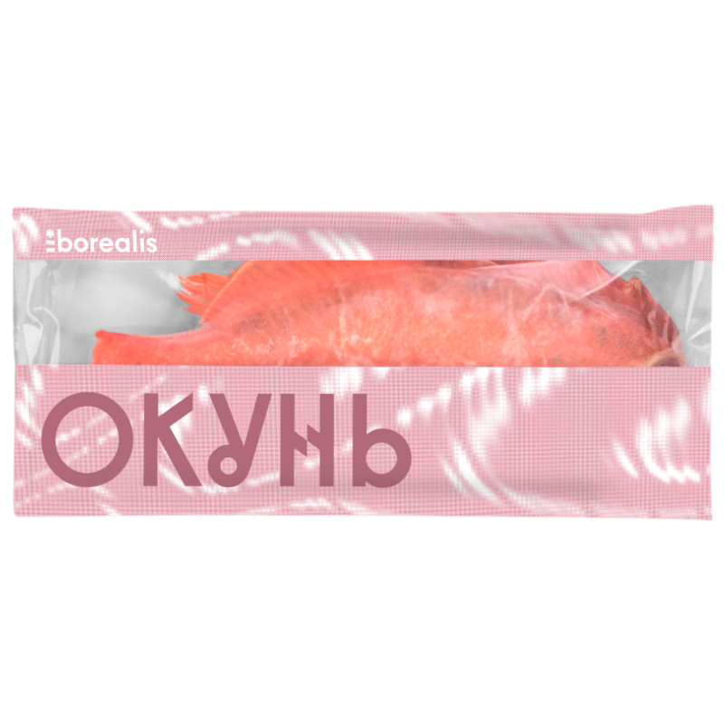 Изображение товара Окунь Borealis морской замороженный без головы, 650 г – свежесть и качество