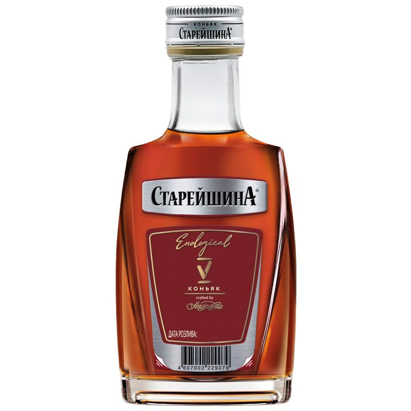 Изображение товара Коньяк Старейшина Трэвел 5-летний 40% 100мл Россия