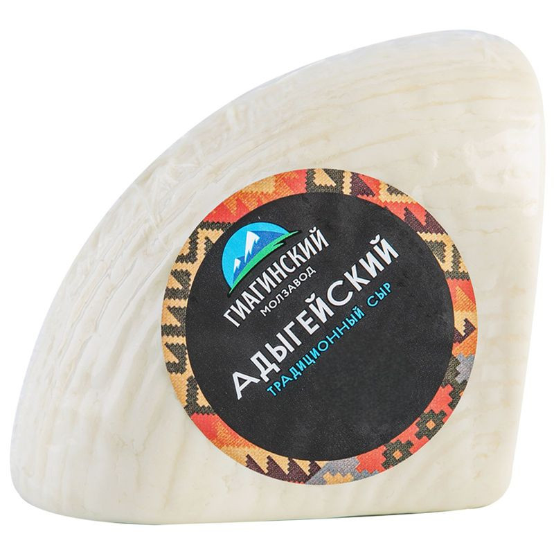 Изображение товара Сыр Гиагинский МЗ Адыгейский 40% 300г натуральный мягкий рассольный