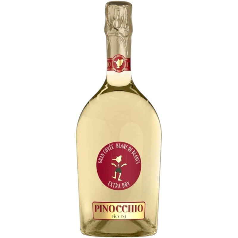 Изображение товара Игристое вино Piccini Pinocchio Extra Dry белое брют 750мл 11%
