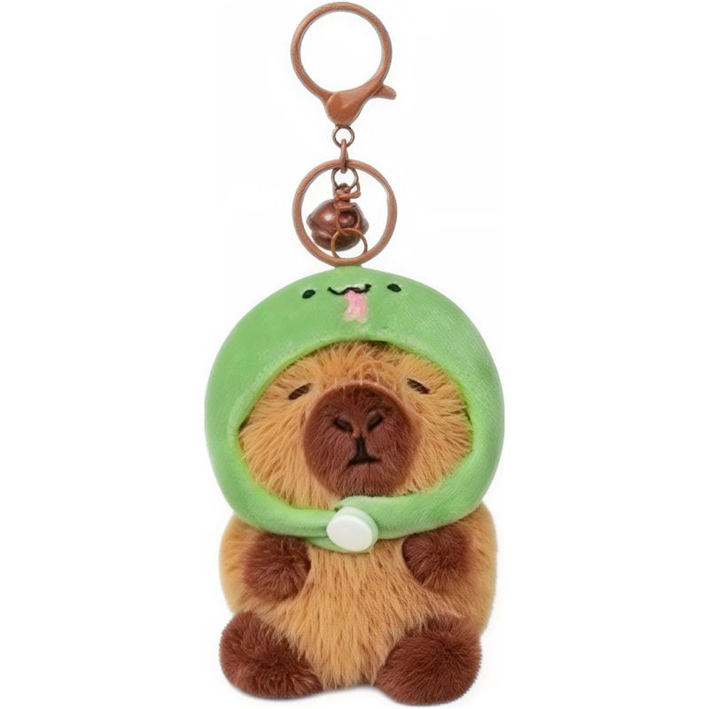 Изображение товара Мягкая игрушка Капибара в шапочке Ningbo Union Vision размер компактный