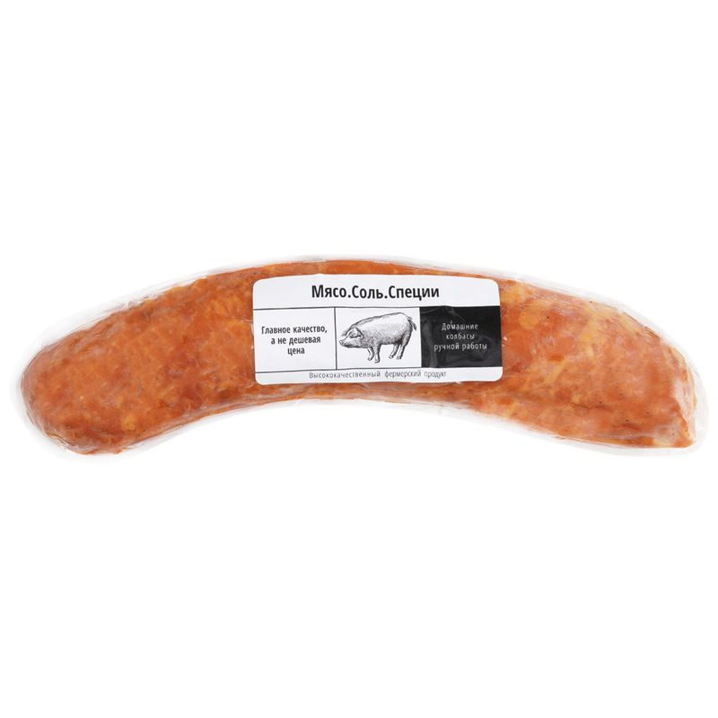 Изображение товара Колбаса Лисецкая свиная варёно-копчёная категории А  покупайте вкусную русскую колбасу