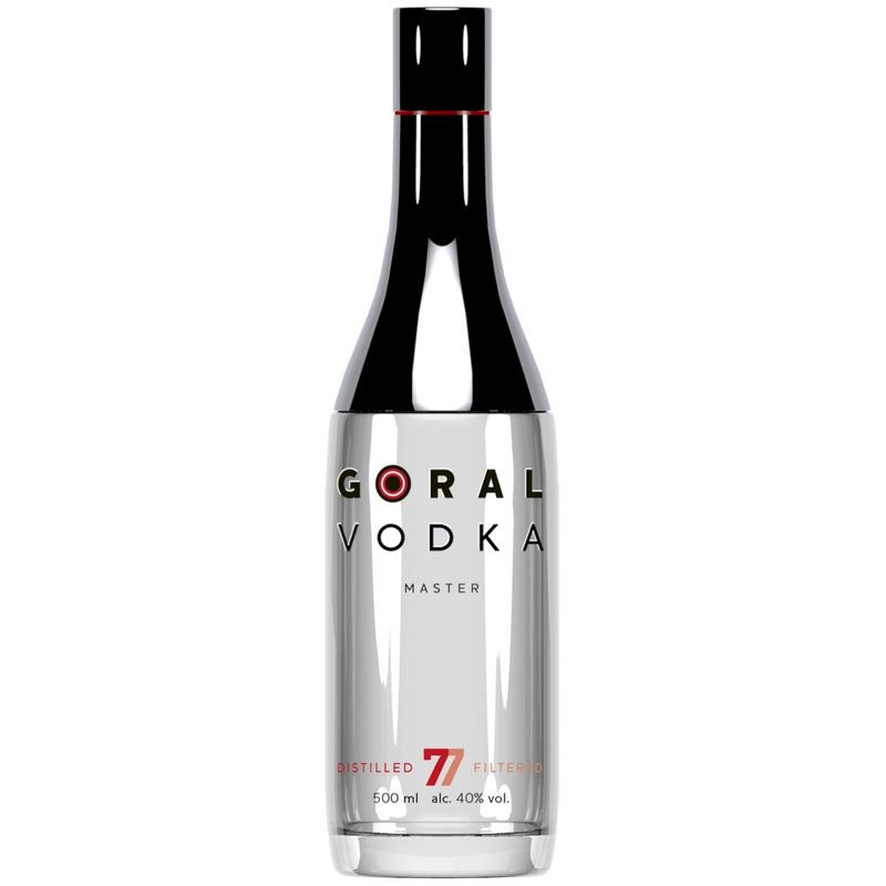 Изображение товара Водка Goral Vodka Master 40% классическая 500 мл из Словакии
