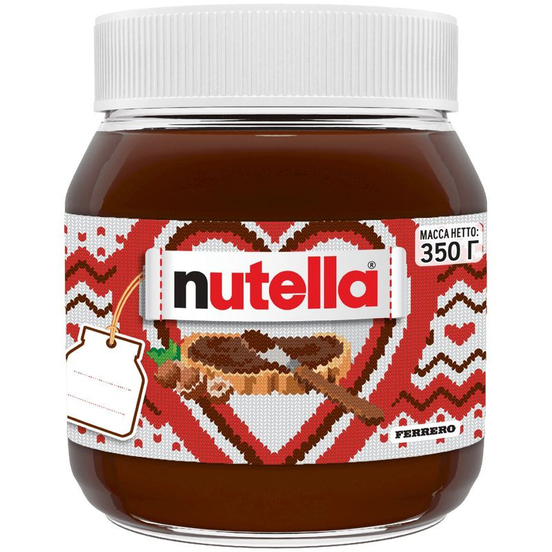 Изображение товара Nutella ореховая паста с фундуком и какао 350 г сбалансированный вкус и качества