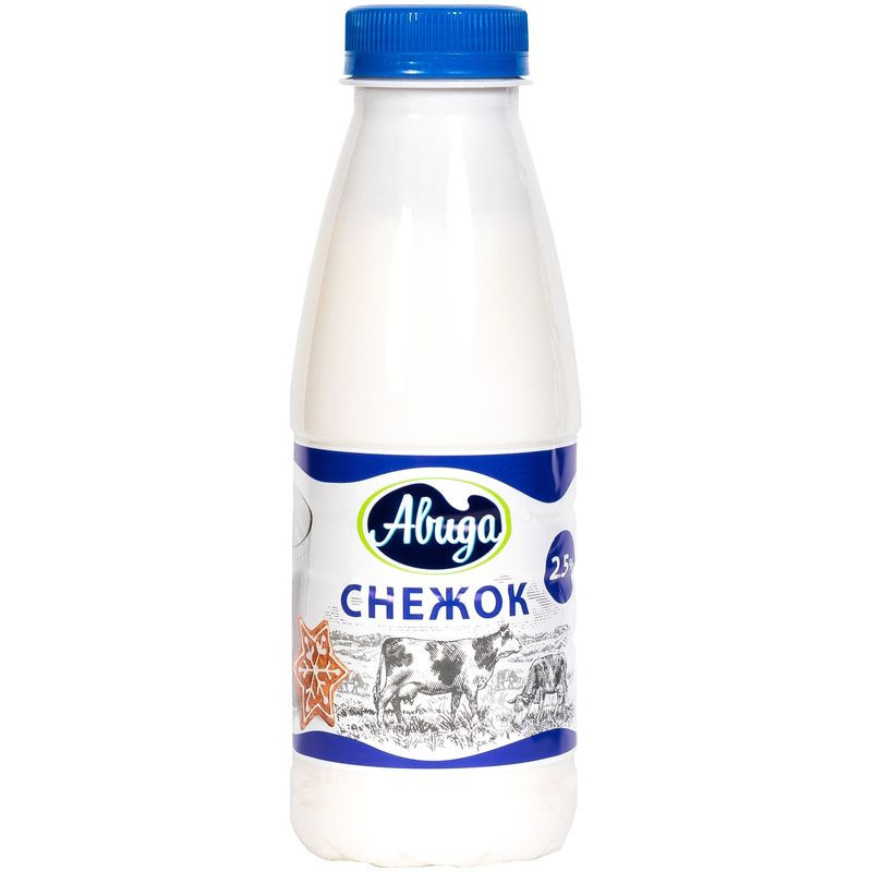 Изображение товара Молочный продукт Снежок Авида с сахаром 2 5  430 г натуральное питание