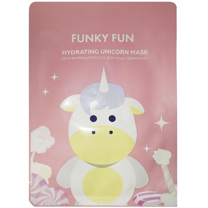 Изображение товара Увлажняющая маска для лица Funky Fun Единорог для всех типов кожи