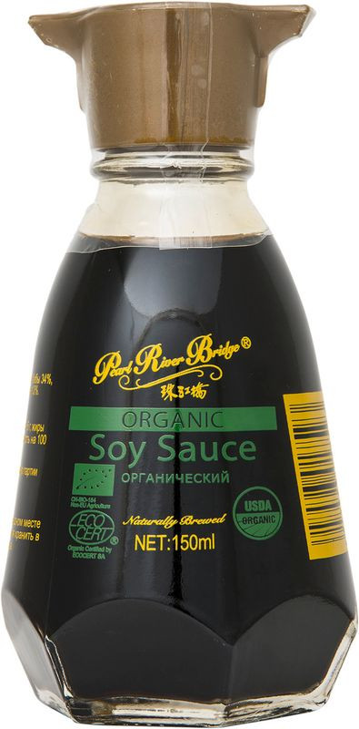 Изображение товара Соевый соус Pearl River Bridge Organic 150 мл натуральный органический продукт