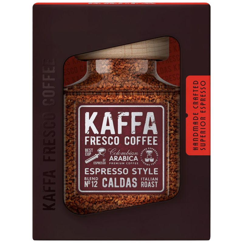Изображение товара Кофе растворимый Kaffa Fresco Caldas 100г сублимированный Россия